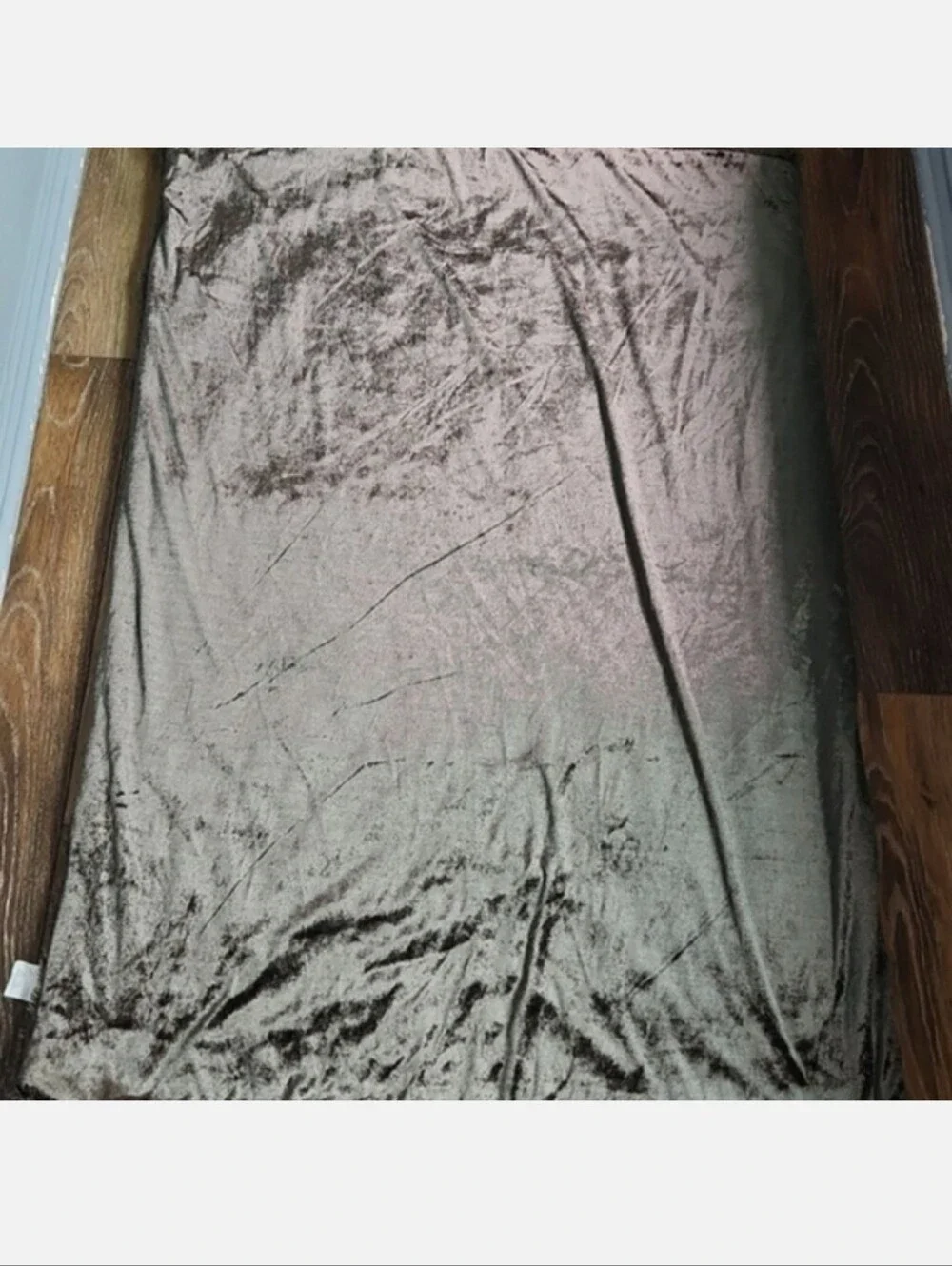 Brown Polyester Double Sided Throw Blanket